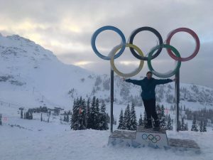 First Day in working a whistler ski-season