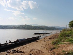 The River Nam Tha, in Luang Namtha, Laos